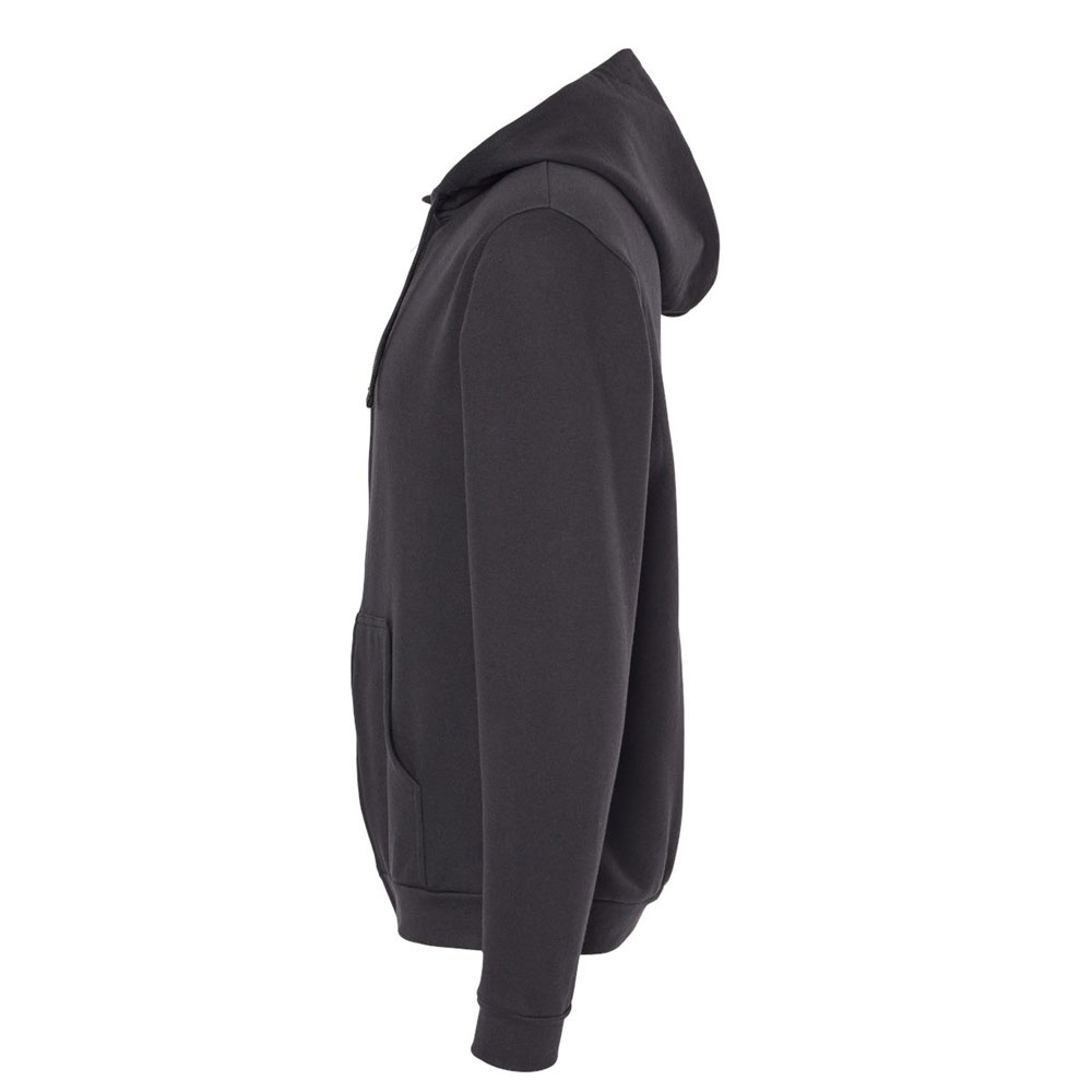 JG 3331 - MOLLETON A CAPUCHON ET ZIP UNISEXE - M&O – Image 2
