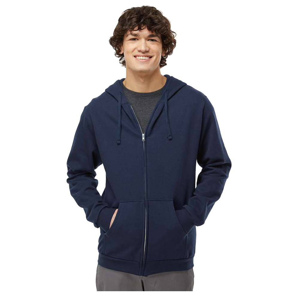 Chandail ouaté capuchon et zip - 3331 – Image 2