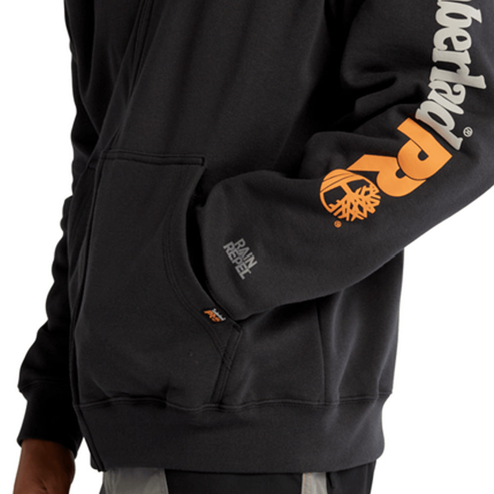 A235X - CHANDAIL OUATÉ À ZIP ET CAPUCHON TIMBERLAND – Image 4