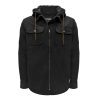 TK-E1836 - MANTEAU DE TRAVAIL AVEC DOUBLURE DE SHERPA ET CAPUCHE